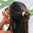 Teleties French Hair Pin • Coconut White