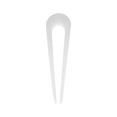 Teleties French Hair Pin | Coconut White