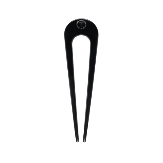Teleties French Hair Pin | Jet Black
