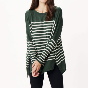 Catalina Sweater | Juniper Stripe