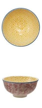 Hazel Bowl | Yellow + Rose