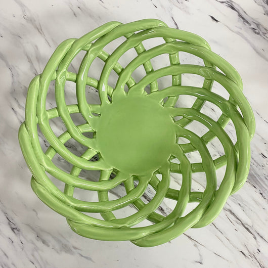 Woven Bread Basket | Green