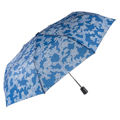 TRAVEL UMBRELLA  BLUE FLORAL (F25)