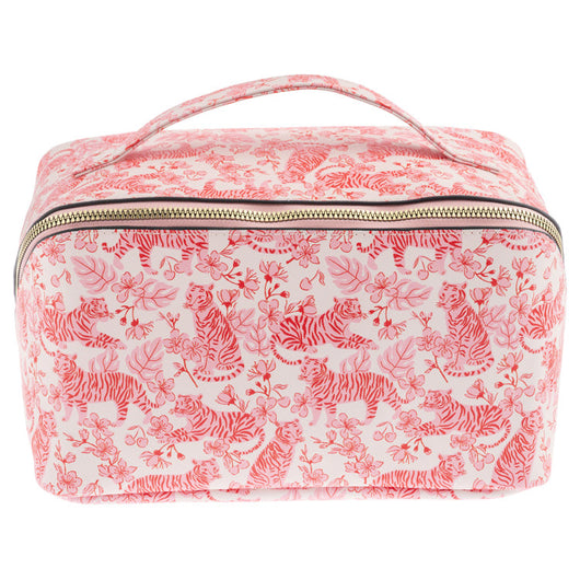 JUMBO ZIP COSMETIC BAG  TIGER (S26)