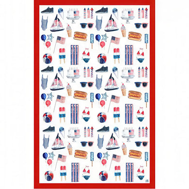 Summer Fun Tea Towel