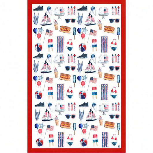 Summer Fun Tea Towel