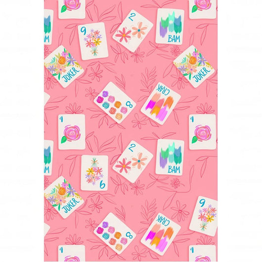 Bonjour MahjongTea Towel