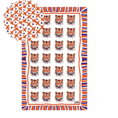 Game Day Tiger Double Sided Tea Towel