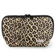 Neoprene Makeup Bag Leopard/ Red