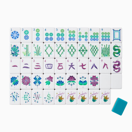 Lagoon Mahjong Tiles
