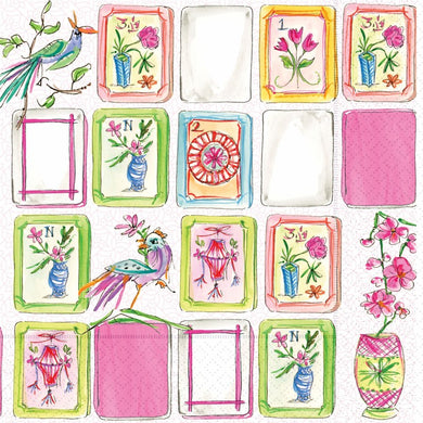 Mahjong Tile Cocktail Napkins