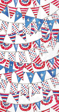 Patriotic Pennant • Guest Towels