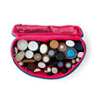 Large Train Case • Midnight Teal + Raspberry