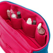 Large Train Case • Midnight Teal + Raspberry