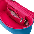 Large Train Case • Midnight Teal + Raspberry