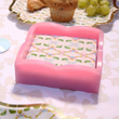 Acrylic Napkin Holder • Pink Palm