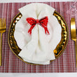 Red Bow Napkin Ring