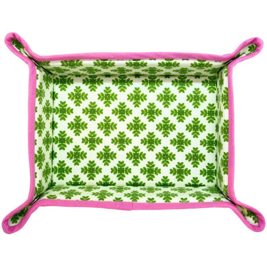 Brushstrokes Green Snap Tray