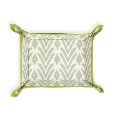 Petite Frond Blue Snap Tray