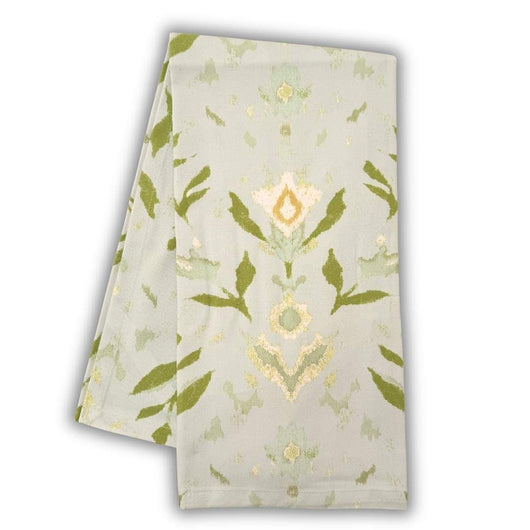 Petal Garden Aqua Tea Towel