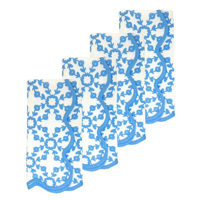 Highlands Blue Dinner Napkins (Set of 4)