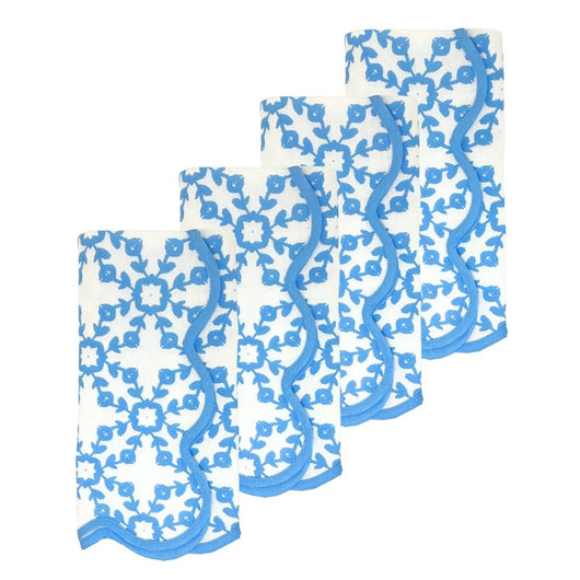 Highlands Blue Dinner Napkins (Set of 4)