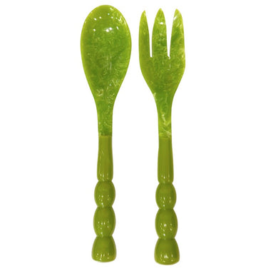 Bermuda Salad Servers, Green
