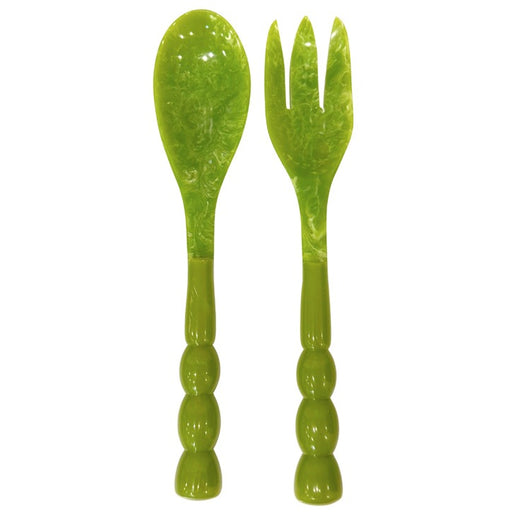 Bermuda Salad Servers, Green