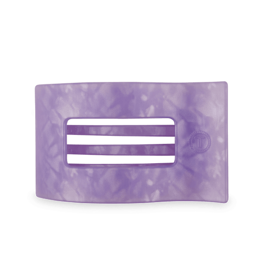 Large Flat Rectangle Hair Clip | Lavender Mist