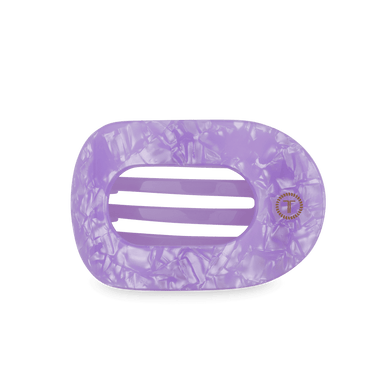 Medium Flat Round Clip | Lavender Mist