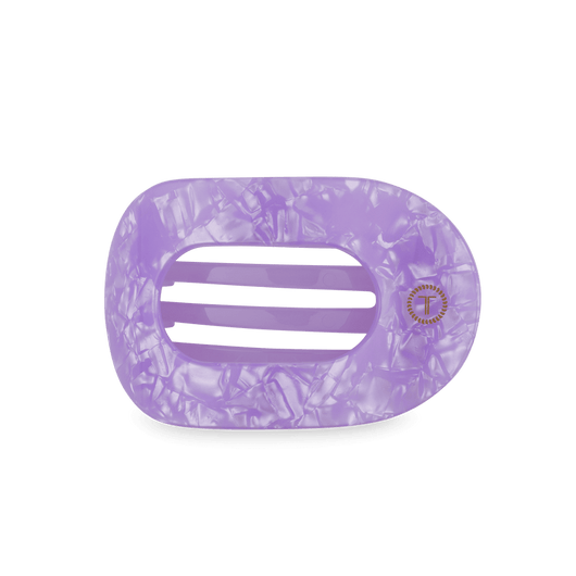 Medium Flat Round Clip | Lavender Mist