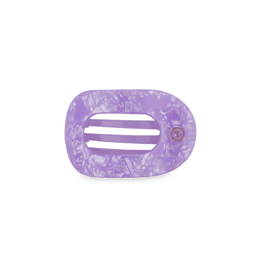 Small Flat Round Clip | Lavender Mist