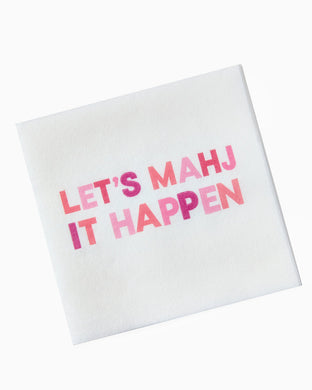 Mahjong Napkins | Let's Mahj