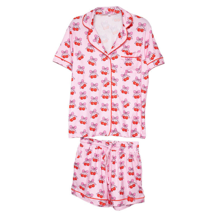 Cherry Bow Loungewear