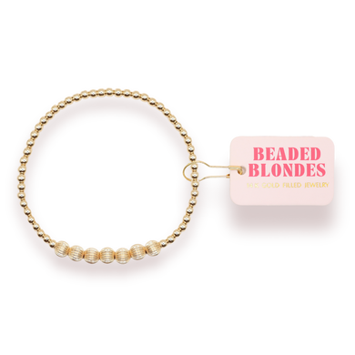 Lucky Fluted Bracelet