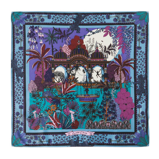Mini Scarf | Amber Palace Blue