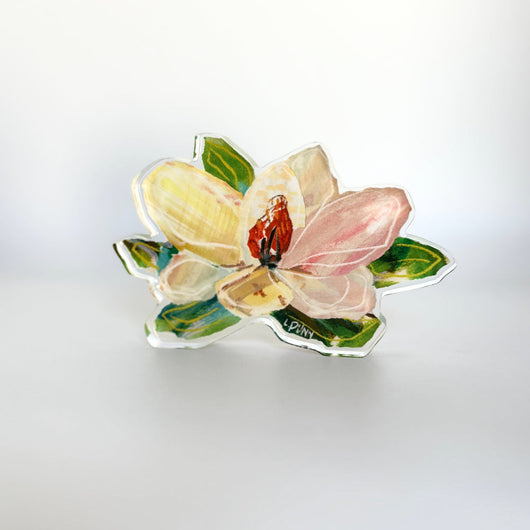 Magnolia Single Acrylic Bloom