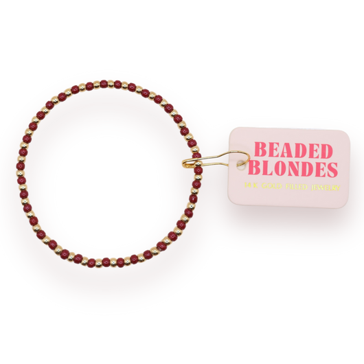 Demi Bracelet | Maroon