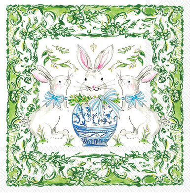 Easter Bunnies Luncheon Napkins