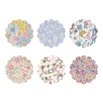 Meri Meri x Liberty Mixed Set Coasters (x 6)