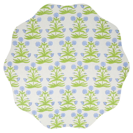 Meri Meri x Molly Mahon Blue Flower Placemat
