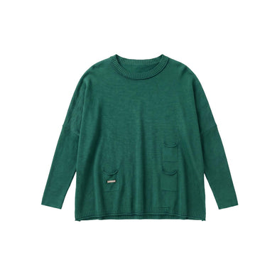 Catalina Crewneck Sweater - Parakeet Green