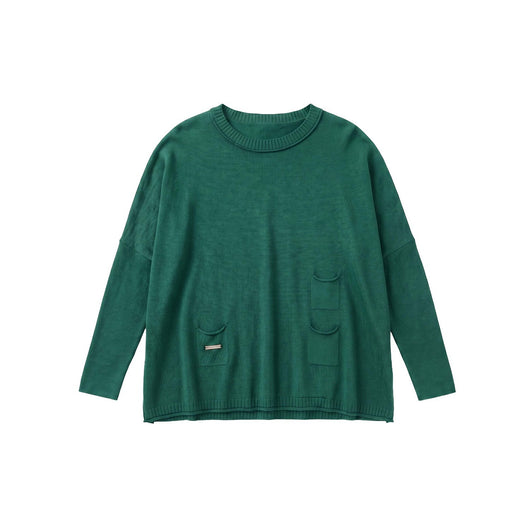 Catalina Crewneck Sweater - Parakeet Green