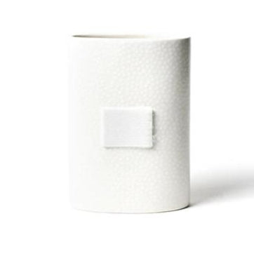 Mini Oval Vase | White