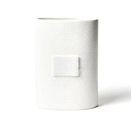Mini Oval Vase | White