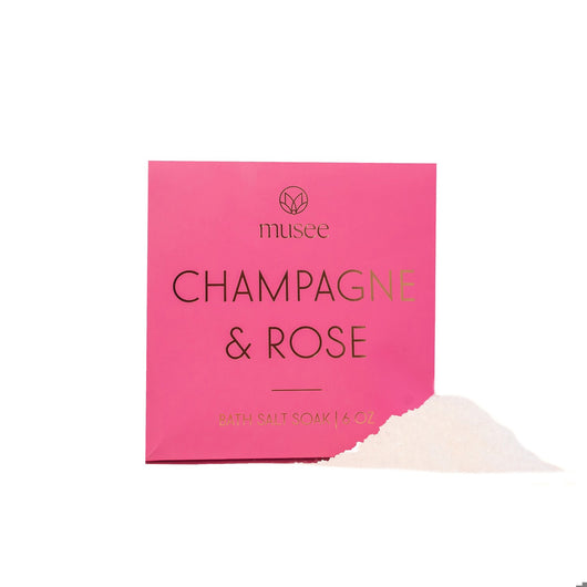 Champagne + Rose MinI Bath Salt Soak