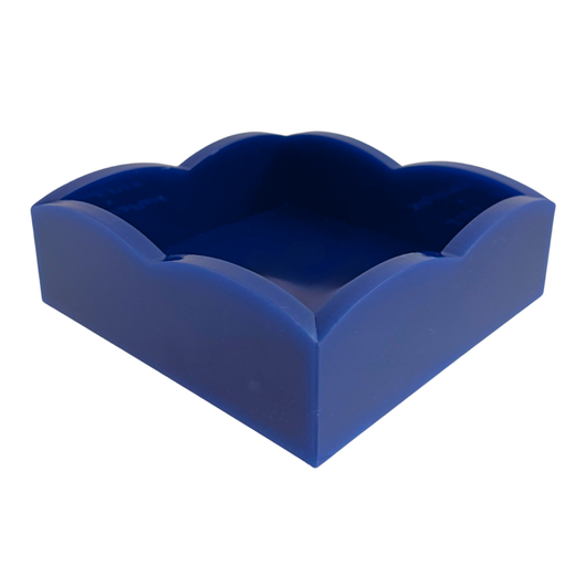 Acrylic Napkin Holder • Navy Palm