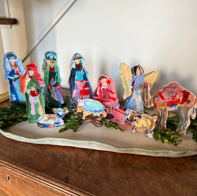 Acrylic Nativity Core Set • Small