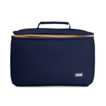 Neoprene Large Train Case | Navy + Khaki
