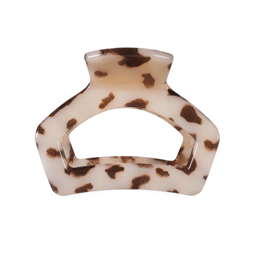 Open Petite Clip • Blonde Tortoise